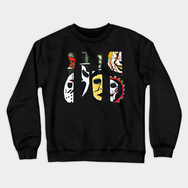 Slashers Crewneck Sweatshirt by Holliekaye